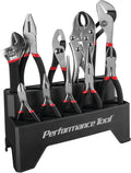 10 PC. PLIERS SET WITH RACK