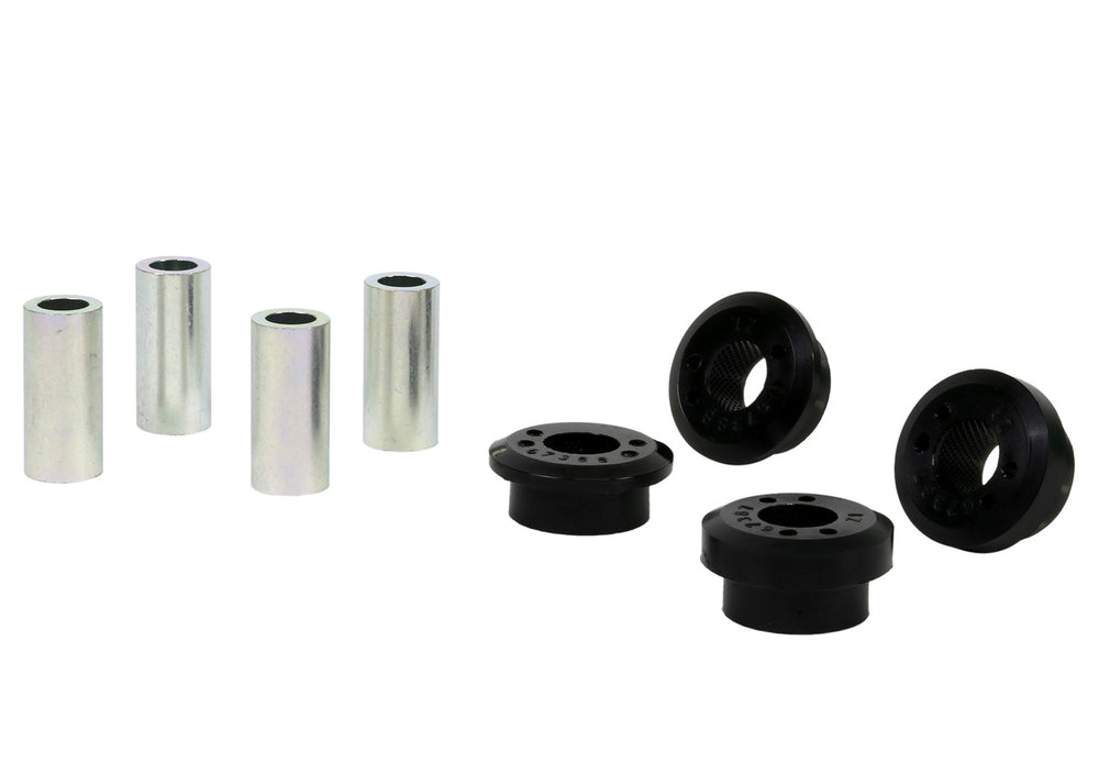 CONTROL ARM LOWER REAR OUTER BUSHING TO UPRIGHT