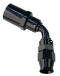 Fragola -6AN Real Street x 60 Degree 3/8 EFI Quick Disconnect Hose End Black
