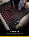 3D MAXpider 2011-2013 Kia Sorento 7-Seats Kagu 3rd Row Floormats - Tan