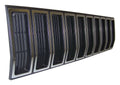 Black & Silver Grille for Select 1984-1987 Jeep XJ Cherokee, MJ Comanche Crown Automotive