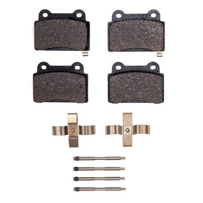 R1 2008-2015 Mitsubishi Lancer Rear R1 Ceramic Pads & Hardware Kit