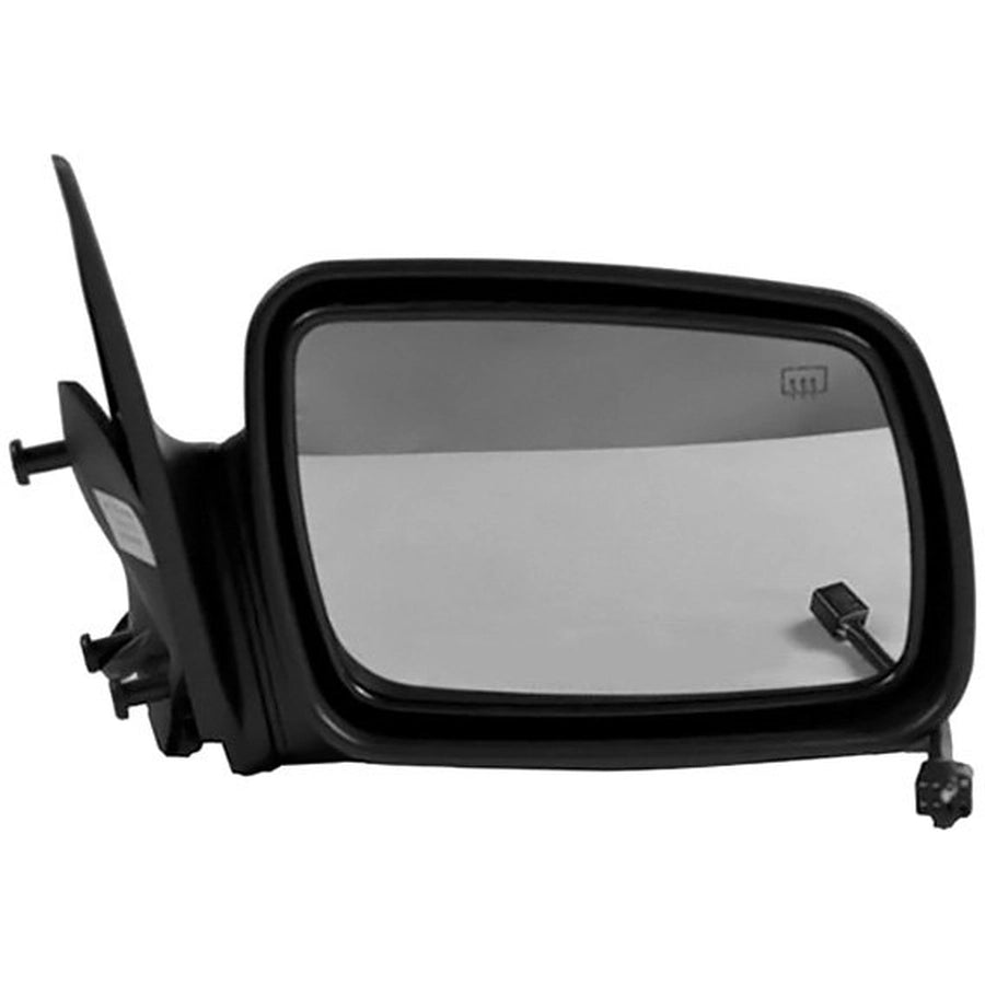 RH DOOR MIRROR PWR HTD TEXT BLK NONFLDG W/O MEM GRAND CHEROKEE 9698