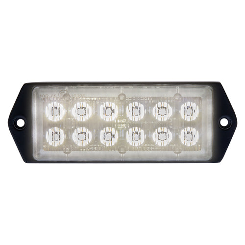 LED WARNING;12 DIODE;RED/AMBER;IP67