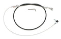 THROTTLE CABLE KIT 36 IN. UNIVERSAL BLACK HOUSING195964 PONTIAC ENGINES