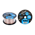 SPEAKER WIRE 14GA CLEAR CCA 100FT - VICE SERIES