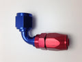 Fragola -10AN Fem x -8AN Hose 90 Degree Reducing Hose End