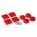 Prothane 76 & Earlier Ford F150/250 Transfer Case Mounts - Red