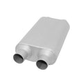 MUFFLER XLERATOR VX PERFORMANCE OVAL 2.25IN ID/OD D/D 23IN OAL AS