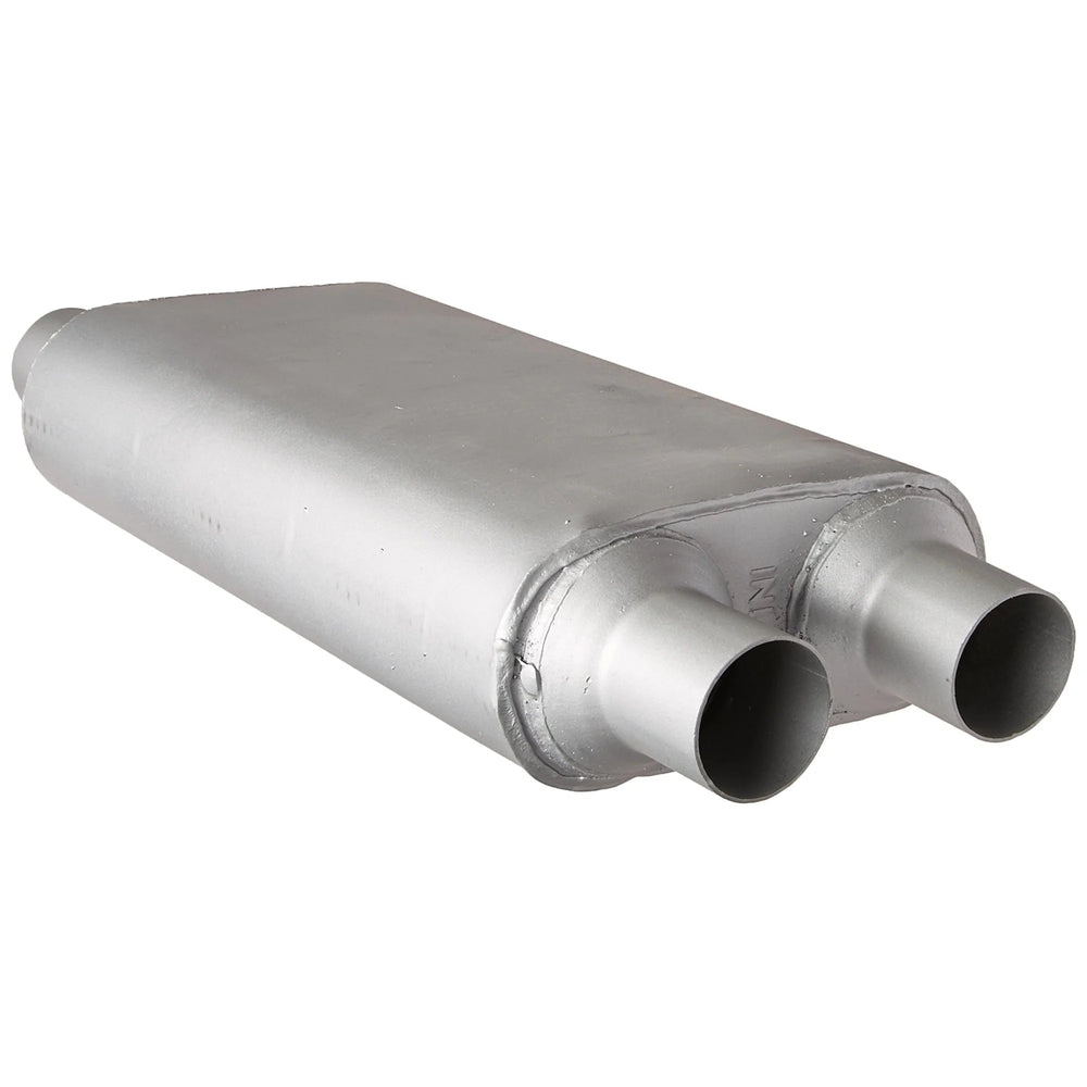 MUFFLER XLERATOR VX PERFORMANCE OVAL 2.25IN ID/OD D/D 23IN OAL AS