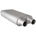 MUFFLER XLERATOR VX PERFORMANCE OVAL 2.25IN ID/OD D/D 23IN OAL AS