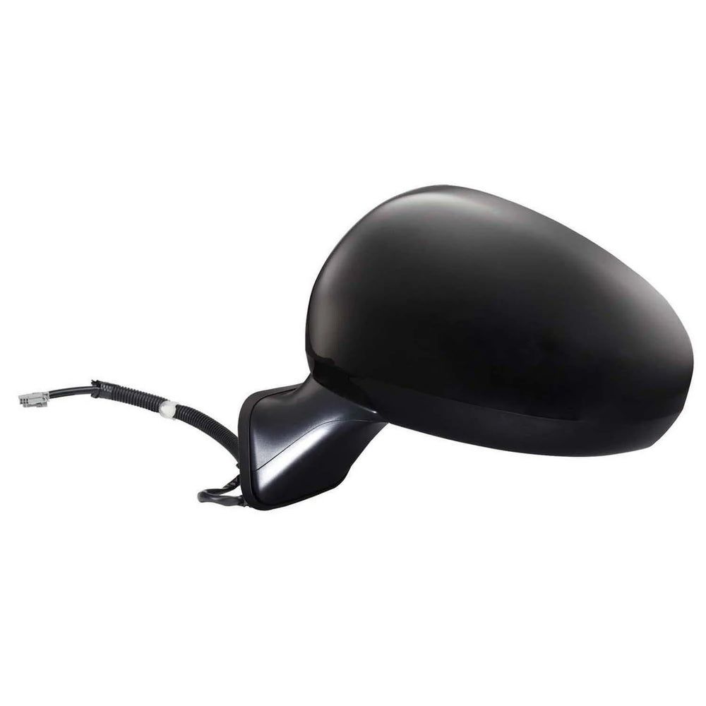 0708 HONDA FIT LH POWER FOLDAWAY OE MIRROR BLACK PTM