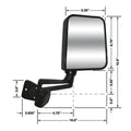 WRNGLR HALF DOOR BLK R.H.