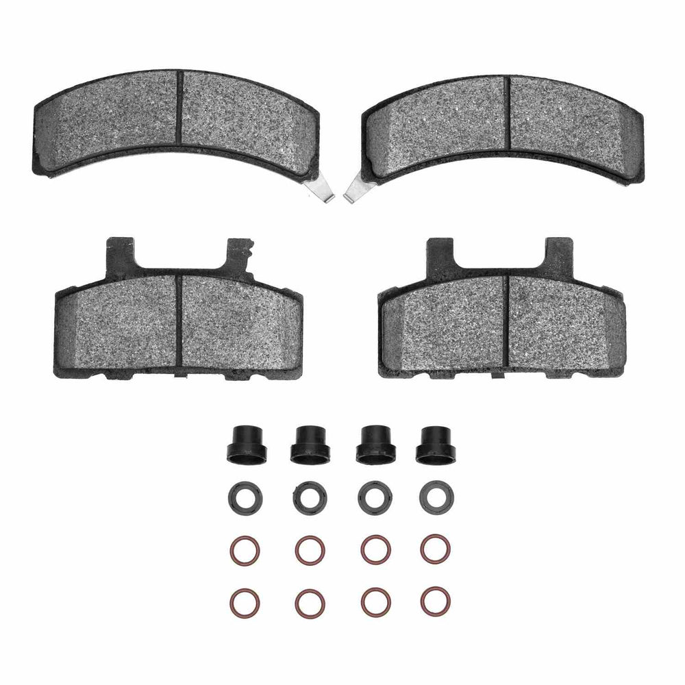 R1 88-91 Chevrolet K1500 Front Ceramic Brake Pads & Hardware Kit