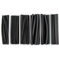 62 PC DUAL WALL HEAT SHRINK KIT - 4IN ASSORTED 3:1 BLACK