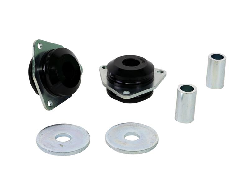 Trailing arm - front bushing 2 Bushings 2 Tubes 2 Washers Install Guide Grease