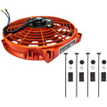 BLOX Racing 12inch Electric Slim Fan - Red