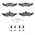 R1 83-83 Mercury LYNX Front Semi Met Pads & Hardware Kit