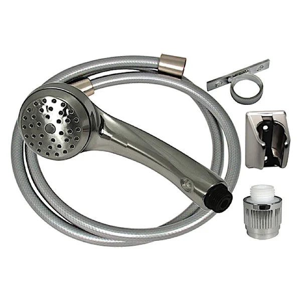 AIRFUSION SHOWER HEAD KIT SEPARATE FLOW CONTROLLER BRUSHED NICKEL