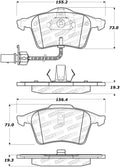 DFC 00-06 Ford Thunderbird Front 4000 HybriDynamic Brake Pads and Hardware Kit