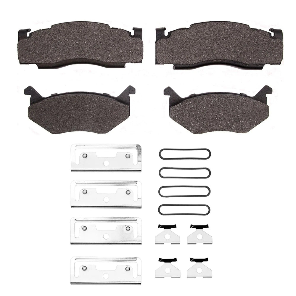 R1 1973-1989 Chrysler LeBaron Front/Rear R1 Optimum OE Pads & Hardware Kit