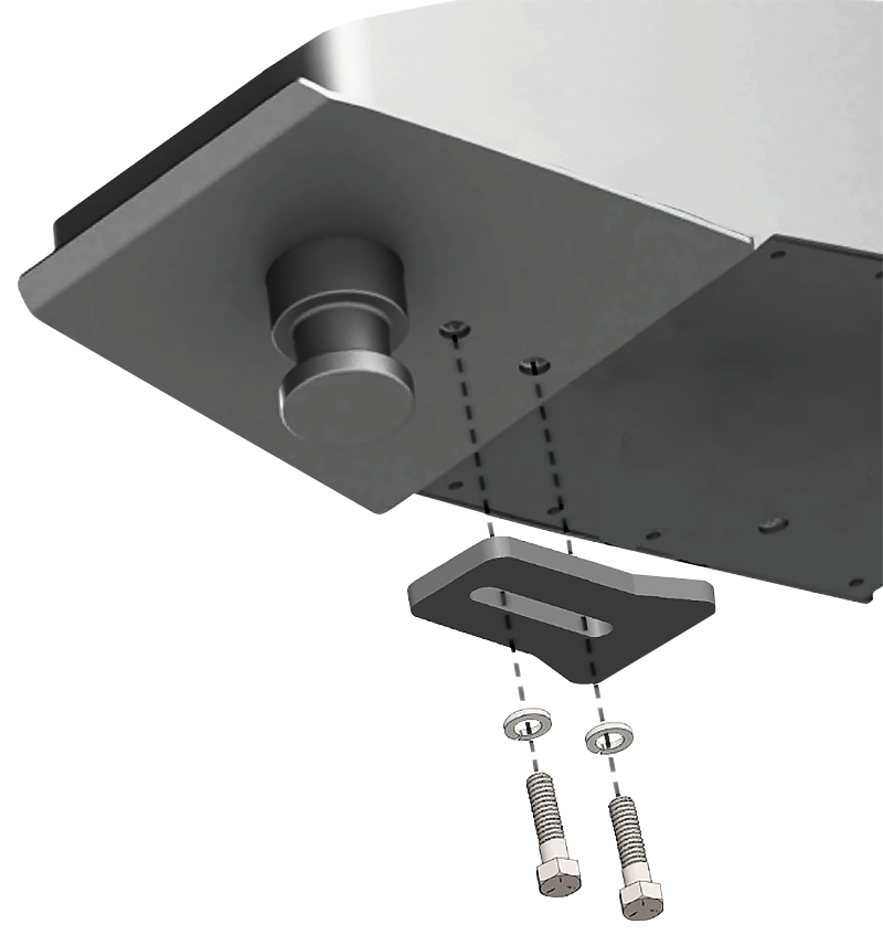 ROTATIONAL PIN BOX CAPTURE PLATE/WEDGE