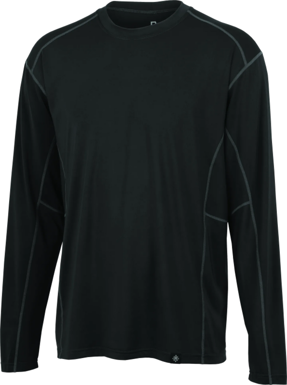 FIRSTGEAR Base Layer Shirt Lightweight Long-Sleeve Dark Grey - Medium