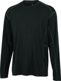 FIRSTGEAR Base Layer Shirt Lightweight Long-Sleeve Dark Grey - Medium