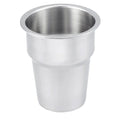 PKGD. 316 S.S. FLUSH CUP HOLDER (YE