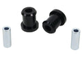 Control arm - lower inner rear bushing 2 Bushings 2 Tubes Grease