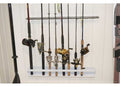 WALL MOUNT ROD HOLDER UP TO 11 ROD STORAGE RACK