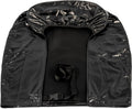COVERWHEEL&TIRE PROTECTORS 3639INBLACK VINYL SET OF 2