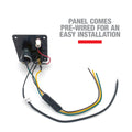 Ignition Panel Black w/Pilot Light