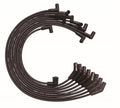 Moroso BB Ford 351C/390/429/460 Unleeved HEI 135 Deg Boots Ultra Spark Plug Wire Set - Black