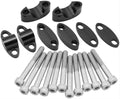 BikeMaster Aluminum Handlebar Risers 7/8in - Black