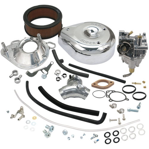 S&S Cycle 93-99 BT Super E/G Breather Conversion Kit