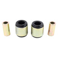 TRAILING ARM REAR BUSHING LOCATES IN HUB