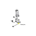 TRAILING ARM REAR BUSHING LOCATES IN HUB