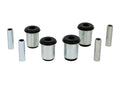 Control arm - upper and lower bushing 4 Shell Bushings 4 Tubes Grease