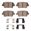 DFC 20-25 Cadillac XT4 Rear 5000 Advanced Low Metallic Brake Pads and Hardware Kit