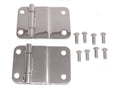Tailgate Hinge Kit, Stainless Steel; 76-86 Jeep CJ5/CJ7/CJ8 Scrambler