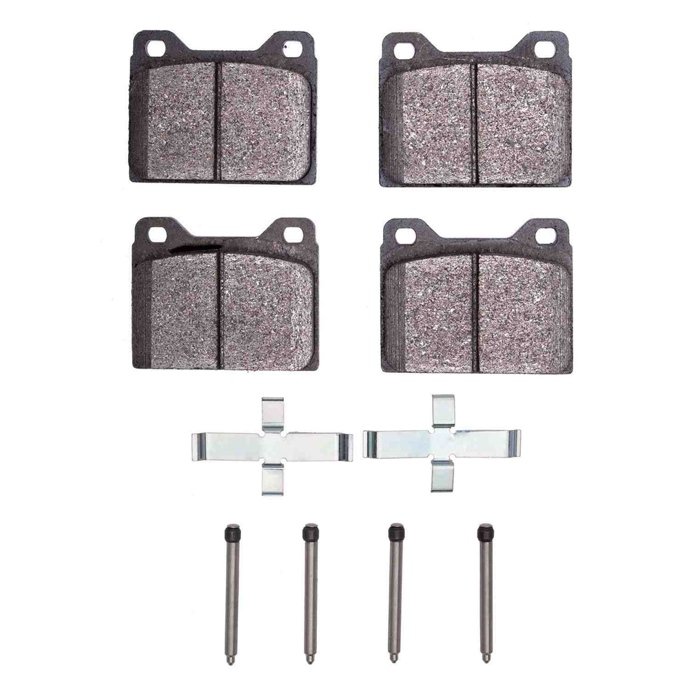 R1 67-74 Volvo 145 Front Ceramic Brake Pads and Hardware Kit