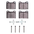 R1 67-74 Volvo 145 Front Ceramic Brake Pads and Hardware Kit