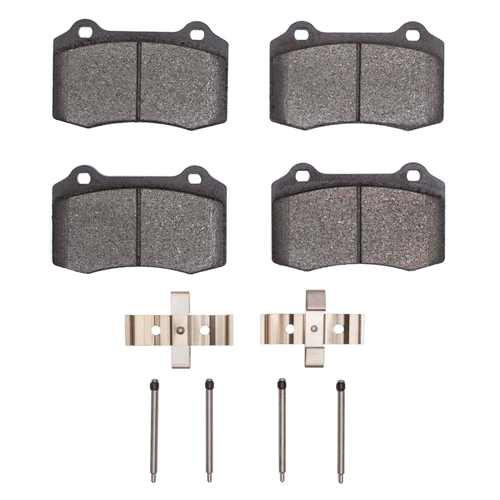 R1 04-07 Volvo S60 Rear Semi Met Pads & Hardware Kit