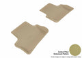 3D MAXpider 2005-2010 Chevrolet Cobalt Kagu 2nd Row Floormats - Tan