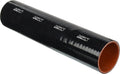 HPS Performance 2-3/8 ID 1 Foot Long High Temp 4-ply Reinforced Silicone Coupler Tube Hose Black (60mm ID)