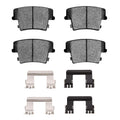 DFC 06-14 Dodge Charger Rear 5000 Advanced Semi Metallic Brake Pads and Hardware Kit