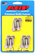 ARP Chevy SBC/GenIII LS 1/4in Flange SS 12pt Header Bolt Kit