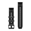 QUICKFIT 22 WATCH BANDS BLACK SIL