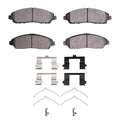 R1 07-26 Honda Ridgeline Front Semi Met Brake Pads and Hardware Kit